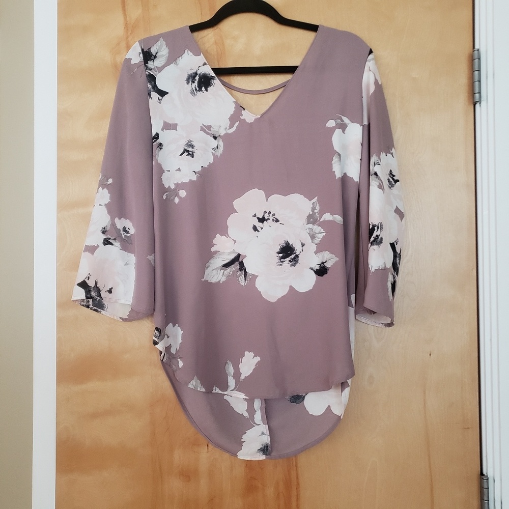 Dynamite Floral Top